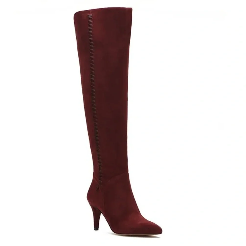 VINCE CAMUTO Suede OTK Boots